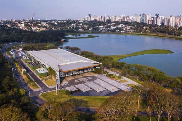 Vista do Parque Barigui em Curitiba